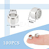 Unicraftale 100Pcs 201 Stainless Steel Beads STAS-UN0048-82-3