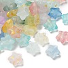 Gradient Color Transparent Acrylic Beads X-OACR-M023-04B-1