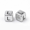 Plated Acrylic Beads X1-PB43C9308-L-2