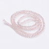 Electroplate Glass Beads Strands X-EGLA-R048-2mm-31-2