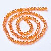 Electroplate Glass Beads Strands LS-EGLA-A034-T1mm-B16-2