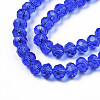 Glass Beads Strands EGLA-A034-T6mm-D31-3