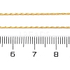 Long-Lasting Plated Brass Boston Link Chain Necklaces NJEW-K112-08G-NF-3