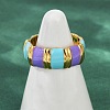 304 Stainless Steel Adjustable Cuff Rings LS-RJEW-Q015-02G-C-4