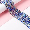 Synthetic Moonstone Beads Strands G-E573-02B-27-1