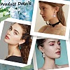24Pcs 6 Style Brass Clip-on Earring Findings DIY-SC0021-29-5