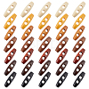 70pcs 7 colors Natural Wood Buttons FIND-NB0005-03B-1