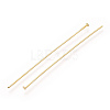 Brass Flat Head Pins KK-G331-11-0.7x55-3
