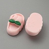 Opaque Resin Cabochons CRES-WH0010-051-2