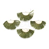 Nylon Tassel Pendants KK-F755-28G-08-NF-1
