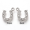 Tibetan Style Alloy Charms X-TIBEP-T002-81AS-RS-1