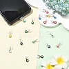 9Pcs Plastic Mobile Dustproof Plugs HJEW-FS00100-6