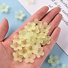 Frosted Acrylic Bead Caps MACR-S371-08A-728-5