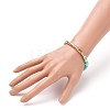 Handmade Polymer Clay Heishi Beads Stretch Bracelets BJEW-JB05704-5