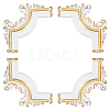 PVC Carved Self-adhesion Applique FIND-WH0149-22B-1