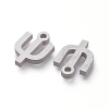 Tarnish Resistant 304 Stainless Steel Pendants STAS-A045-14P-2