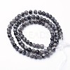 Natural Larvikite Beads Strands GSR3mmC128-2