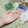 400Pcs 2 Bags Electroplate Glass Beads GLAA-SC0003-36A-3