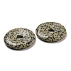 Natural Dalmatian Jasper Pendants G-P532-01A-25-2