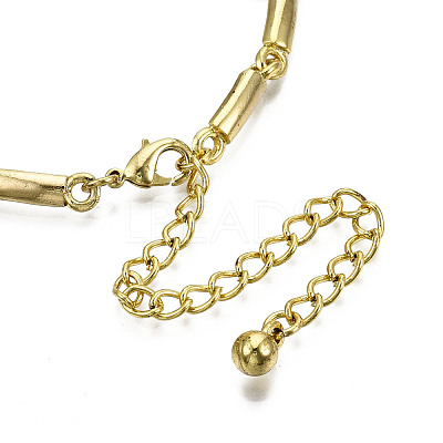 Electroplated Alloy Link Bracelets BJEW-T012-004-RS-1
