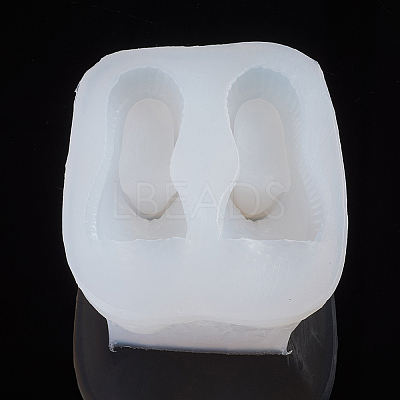 Shoes Shape Food Grade Silicone Molds DIY-WH0167-21-1