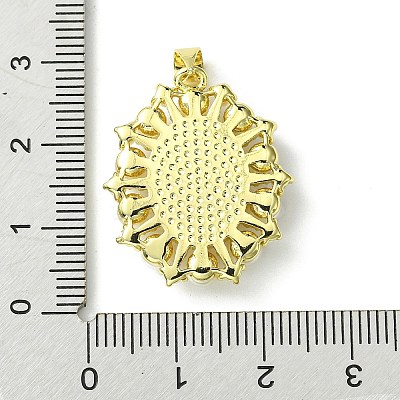 Eco-Friendly Brass Pendants KK-A204-02A-01G-1
