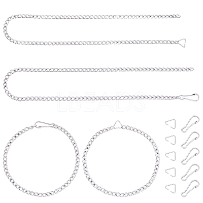 DIY 304 Stainless Steel Chain Garment Decoration Making Kits DIY-UN0002-39P-1