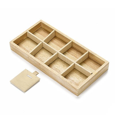 Wood Covered with Microfiber Pendant Display Stands NDIS-F003-02A-1