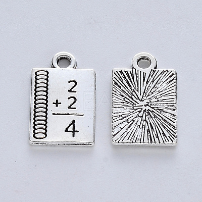 Tibetan Style Alloy Pendants for Teachers' Day TIBE-R316-003AS-RS-1