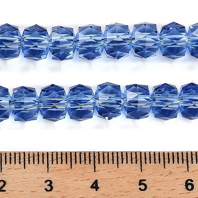 Transparent Glass Beads Strands EGLA-K071-01G-1