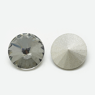 Pointed Back Glass Rhinestone Cabochons RGLA-T086-6mm-03-1