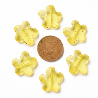Transparent Acrylic Beads TACR-S154-32B-85-1