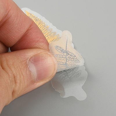 40Pcs 20 Styles Sulfuric Acid Paper Gilded Stickers STIC-WH0004-01D-1