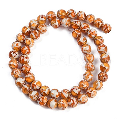 Sythetic Amber Beads Strands X1-G-M199-02G-1
