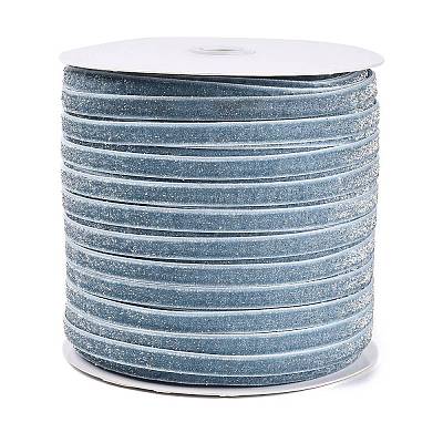 Glitter Sparkle Single Face Velvet Ribbon SRIB-Q023-01A-08-1
