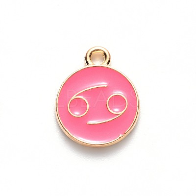 Alloy Enamel Pendants LS-X-ENAM-S124-01B-03D-1