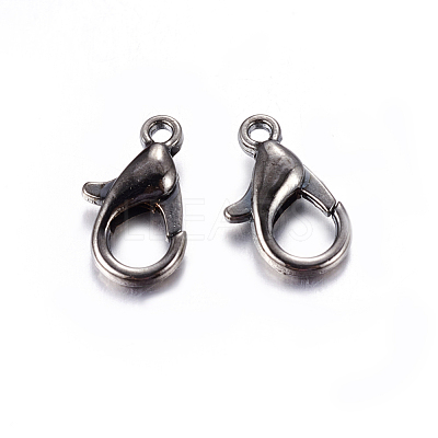 Zinc Alloy Lobster Claw Clasps E106-B-1
