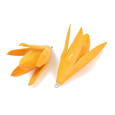 Epoxy Resin & Dried Flower Pendants RE-CBAAE94-05B-1