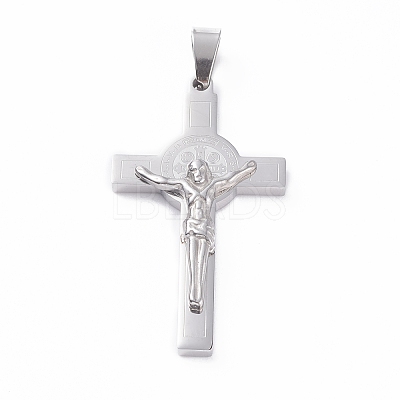 Tarnish Resistant 304 Stainless Steel Pendants STAS-N017-13P-1