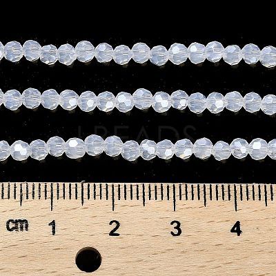 Electroplate Glass Beads Strands EGLA-A035-J3mm-A06-1