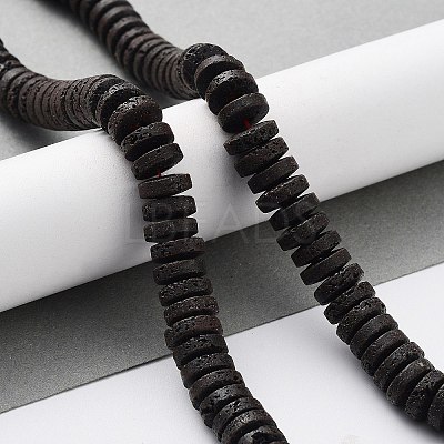 Natural Lava Rock Beads Strands G-H303-C11-1