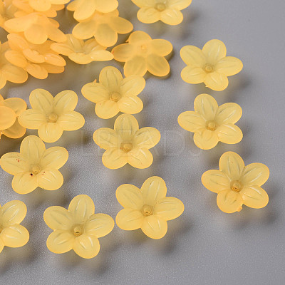 Frosted Acrylic Bead Caps MACR-S371-08A-719-1