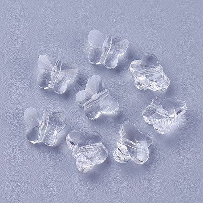 Transparent Glass Beads GLAA-P037-02A-28-1