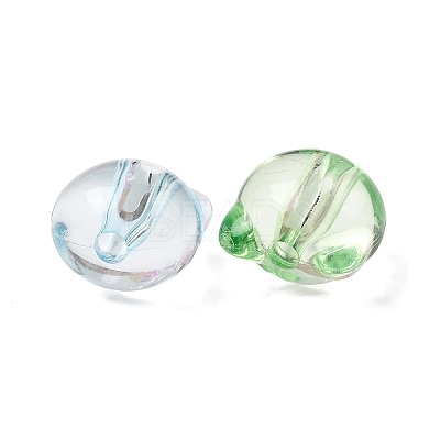 Transparent Acrylic Beads TACR-C002-01E-1