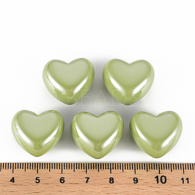 Opaque Acrylic European Beads MACR-S372-03B-83-1