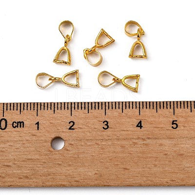 Brass Ice Pick Pinch Bails X-KK-KK06-G-1