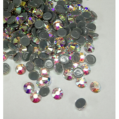 Glass Hotfix Rhinestone X-RGLA-A019-SS10-101-1