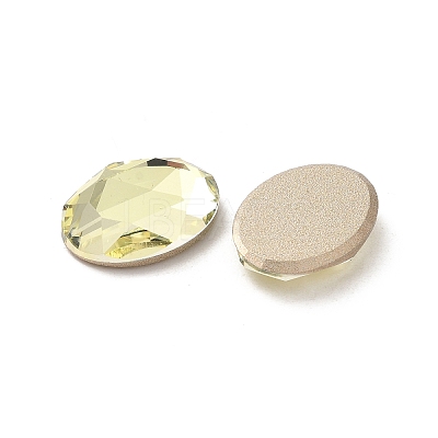Glass Rhinestone Cabochons RGLA-P037-13A-D337-1