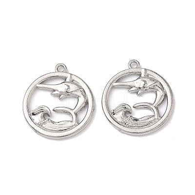 Ocean Theme 304 Stainless Steel Pendants STAS-I367-02P-05-1