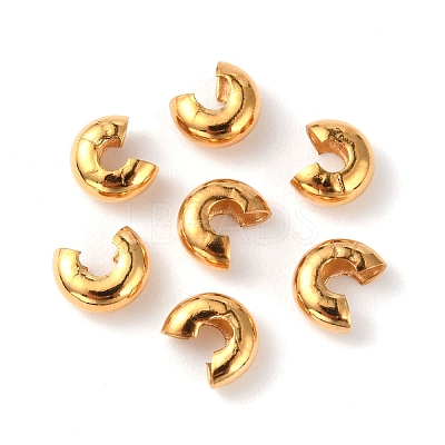 304 Stainless Steel Crimp Beads Cover STAS-WH0017-024D-1